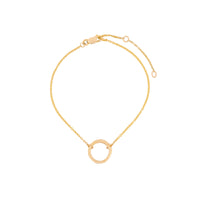 Hawthorn Twig Bracelet - 14k Gold